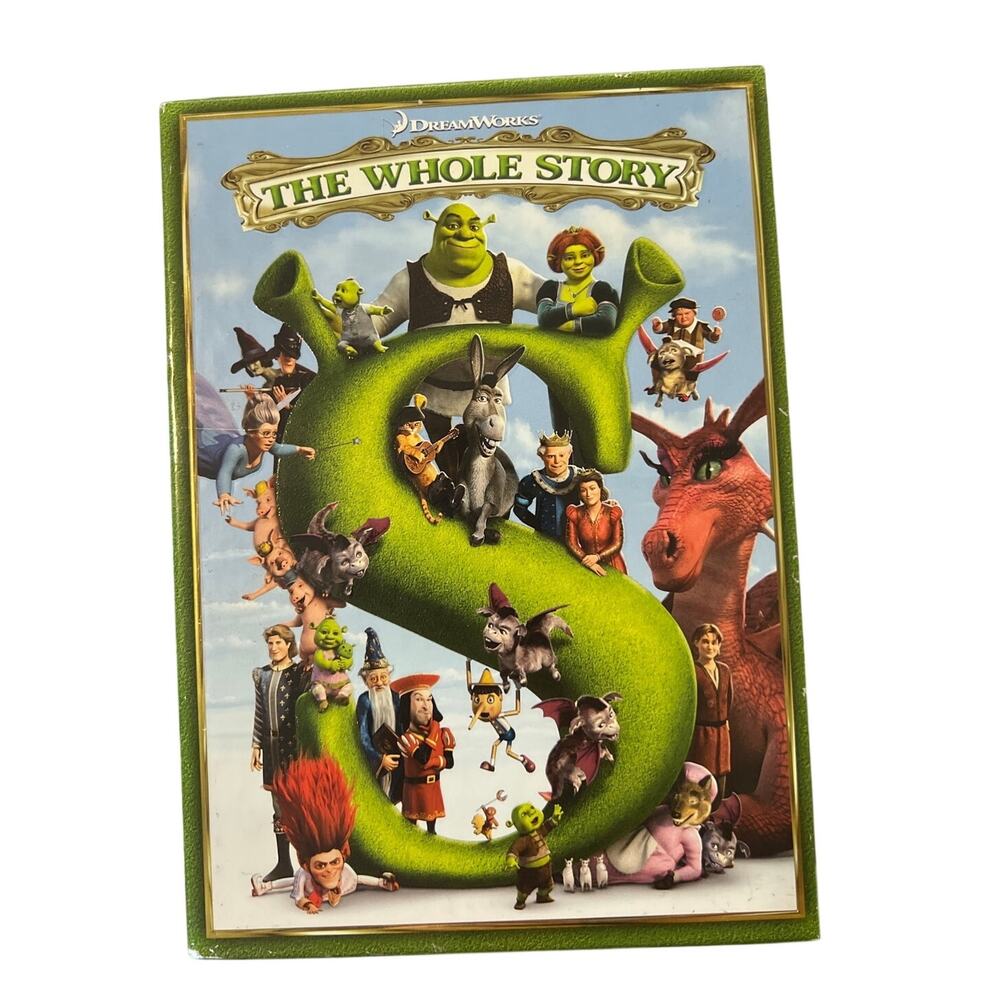 Shrek: The Whole Story The Complete 4 Movie Collection DVD Box Set DreamWorks